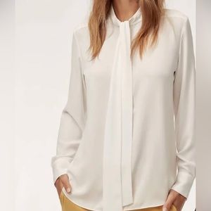 Aritzia Babaton Piero Long Sleeve Blouse